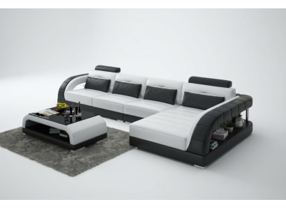 Leather Sofa Couch Living Landscape Corner Modern Corner Sofa Design Sofa Suite