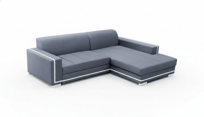 Sofa Sleeper Sofa Designer Sofa with Bed Function + Storage Compartment Corner Sofa Couch NEW
