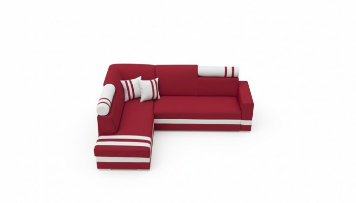 Sofa Sleeper Sofa Designer Sofa with Bed Function + Storage Corner Sofa Couch NEW
