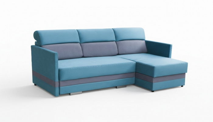 Sofa Sleeper Sofa Designer Sofa with Bed Function + Storage Compartment Corner Sofa Couch NEW