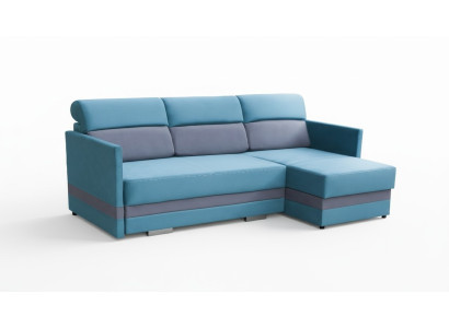 Sofa Sleeper Sofa Designer Sofa with Bed Function + Storage Compartment Corner Sofa Couch NEW