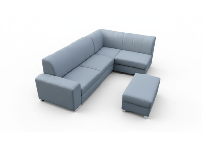 Sofa Bed Sofa Designer Sofa with Bed Function + Storage Compartment Corner Sofa Couch NEW
