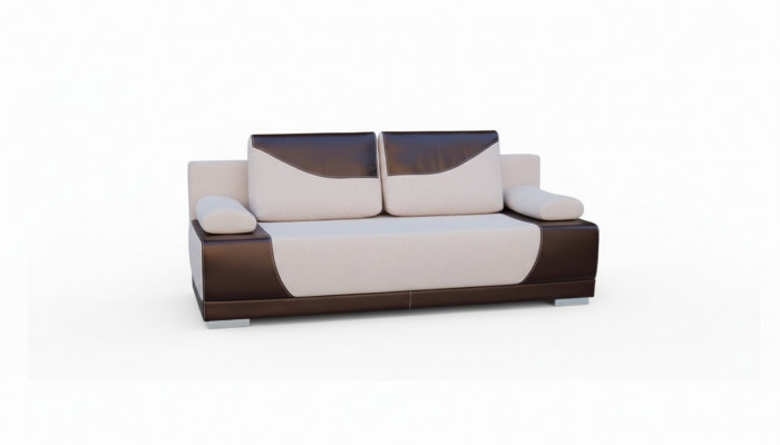 Sleeper Sofa Foldable Couch 3-Seater with Sleeping Function + Bed Box Couch Designer Sofa
