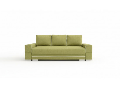 Sofa bed with folding couch, 3-seater, sleeping function + storage box, couch sofa, folding sofa