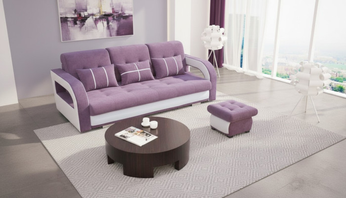Sleeper Sofa Folding Couch 3-Seater with Sleeping Function + Storage Box Couch Sofa Folding Sofa