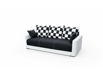 3-seater sofa bed with sleeping function and storage box - Comfortable folding sofa