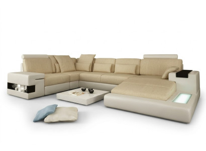 Corner sofa, sofa, couch, upholstery, U-shape, sectional, design couches, XXL, big