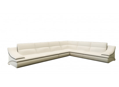Sectional sofa upholstery suite couch sofa living landscape seat corner fabric leather