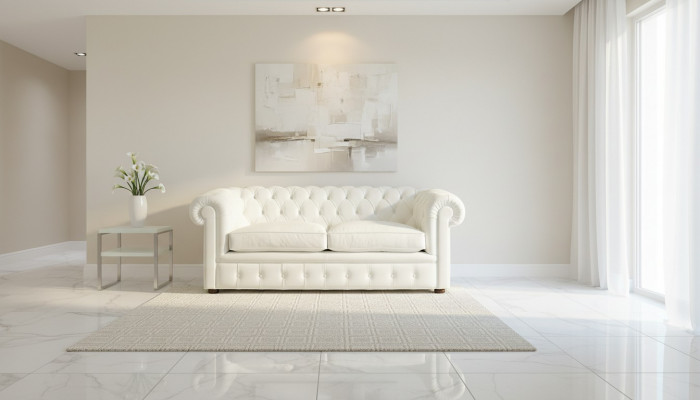 Upholstered Couch Sofa Classic Chesterfield New Chesterfield 3-Seater New Kent
