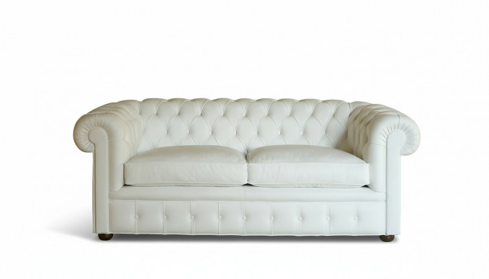 Upholstered Couch Sofa Classic Chesterfield New Chesterfield 3-Seater New Kent