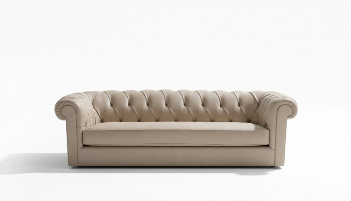 Upholstered Sofa Set Couch Sofa Classic Chesterfield 3-Seater Sofas Washington