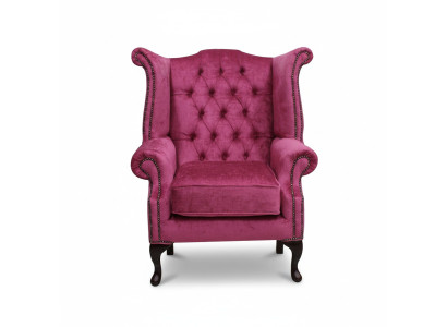 Chesterfield wingback armchair club lounge TV sofa relax seat new