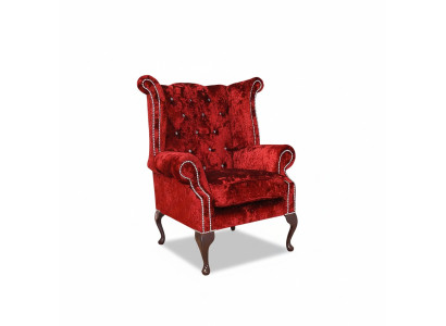 Wing chair Chesterfield chair seat club lounge TV sofa recliner new