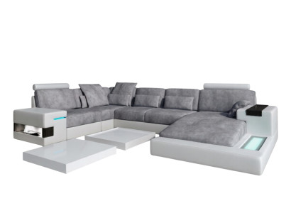 Leather sofa upholstery corner couch set living landscape leather sofa design couch new