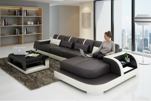 Sectional sofa couch upholstery seating area upholstered corner design sofa leather sofa LubyB