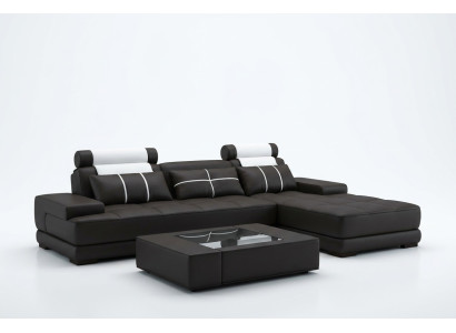 Leather sofa sectional sofa couch upholstery corner designer sofas couches new Paris white