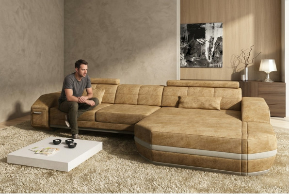 Corner sofa couch upholstered design living landscape design corner suite