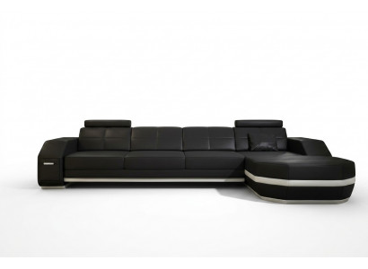 Design corner sofa couch upholstery corner set leather sofa corner living landscape PH300B