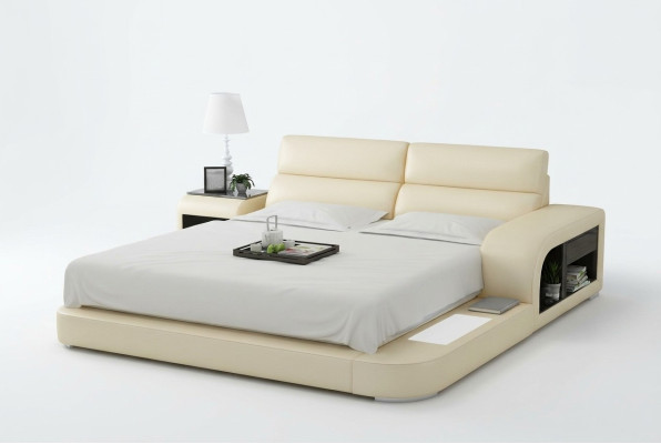Designer bed upholstered bed luxury bed double bed marriage bed beds 140/160/180 LB8805