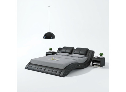 Luxury Leather Bed Design Upholstered Beds Double Matrimonial 140/160/180 LB8824