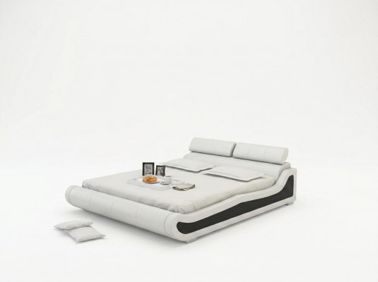Luxury Leather Bed Design Upholstered Double Beds Modern Marriage 140/160/180 cm