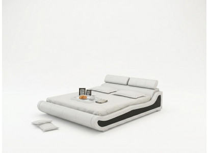 Luxury Leather Bed Design Upholstered Double Beds Modern Marriage 140/160/180 cm