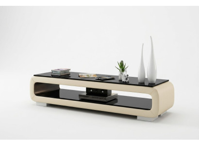 TV sideboard decor leather glass table television table cabinet designer