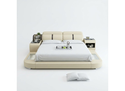 Waterbed Hotel Double Bed Beds Complete Leather Bed Upholstered Bed Water LB8821