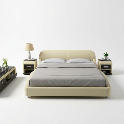 Waterbed Hotel Double Bed Complete Bed Set Leather Bed Upholstered Bed Water LB8822