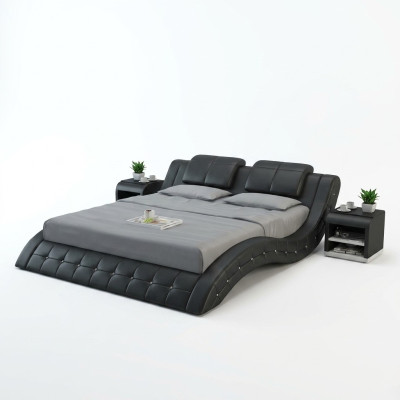 Waterbed Hotel Double Bed Beds Complete Leather Bed Upholstered Bed Water LB8824