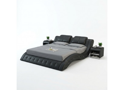 Waterbed Hotel Double Bed Beds Complete Leather Bed Upholstered Bed Water LB8824