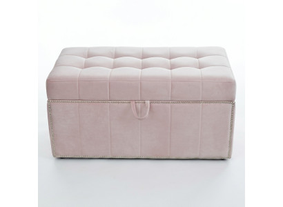 Stool Footstool Ottoman Seat Pouf Living Room Designer Trunk