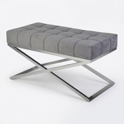 Stool Footstool Ottoman Seat Stool Pouf Living Room Designer Pufa LX