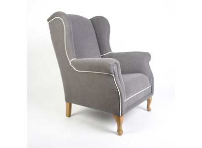 Design lounge chair dining armchair relax upholstered gastronomy chair armchair