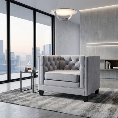 Design lounge armchair dining room armchair relax upholstery gastro chair armchair Roma