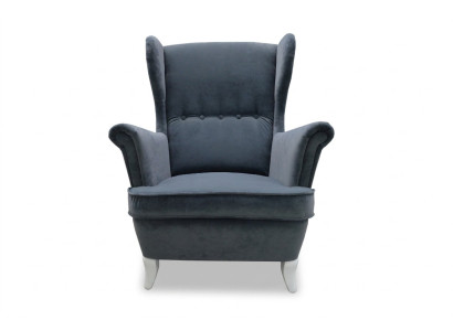 Design TV Lounge Club Armchair Wingback Chair Recliner Relax Upholstered Chair New
