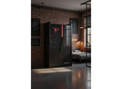 Kleiderschrank mit LED Design für Schlafzimmer und Jugendzimmer