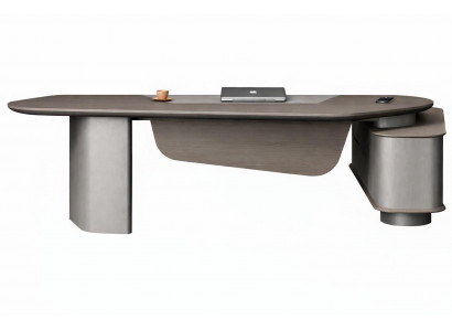 Eleganter Chefschreibtisch mit modernem Design und viel Stauraum