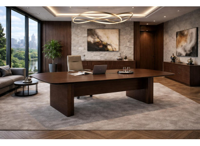 Eleganter Schreibtisch aus Holz für Ihr modernes Büroambiente stilvolle Möbel