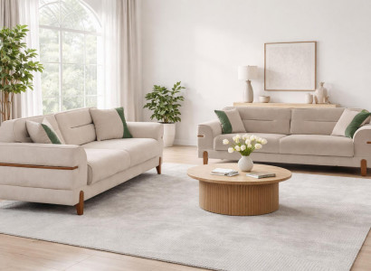 Elegantes 3-Sitzer Sofa für eine moderne und entspannte Atmosphäre