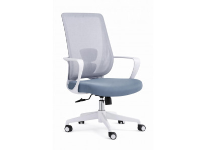 Ergonomischer Bürostuhl mit verstellbarer Kopfstütze und Mesh-Rücken