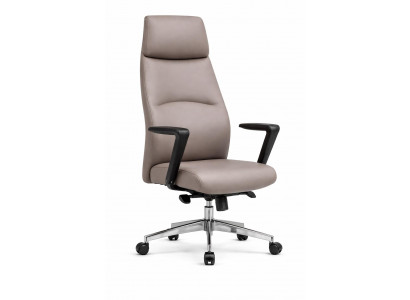 Ergonomischer Chefsessel mit hohem Rücken und verstellbaren Armlehnen