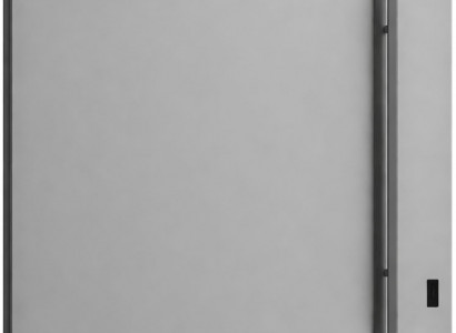 Graue Aluminium-Drehtür Innovative Tür mit Axialmechanismus Luxuriöse Türen