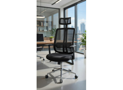 Verstellbarer Bürostuhl für Komfort und ergonomische Unterstützung