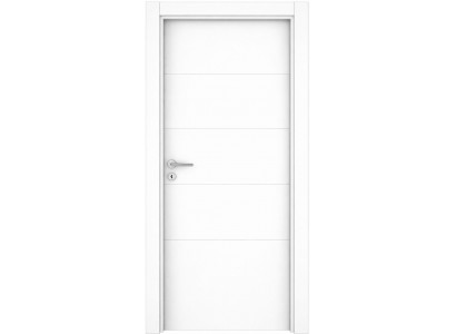 Moderne weiße Melamin-Innentür Holztür Premium-Türen für Ihr Zuhause