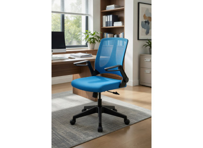 Bürostuhl mit stabiler Rückenlehne und ergonomischem Design
