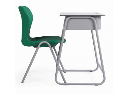 Modernes Schulmöbel mit ergonomischem und bequemem Tisch und Stuhl