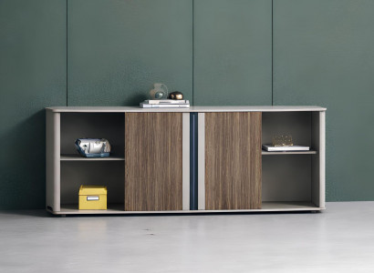 Braunes Modernes Sideboard Exklusive Wohnzimmer Holz Anrichte