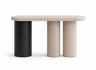 Modernes Beige Konsolentisch Tischkonsole Anstelltisch Einrichtungstis
