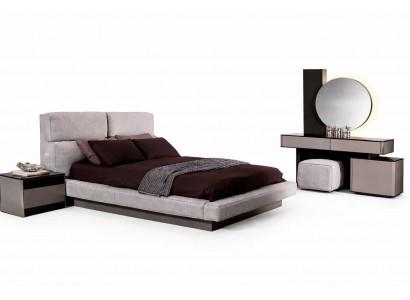 Schlafzimmer Set Bett+Nachttische Moderner Schminktisch Komplettes